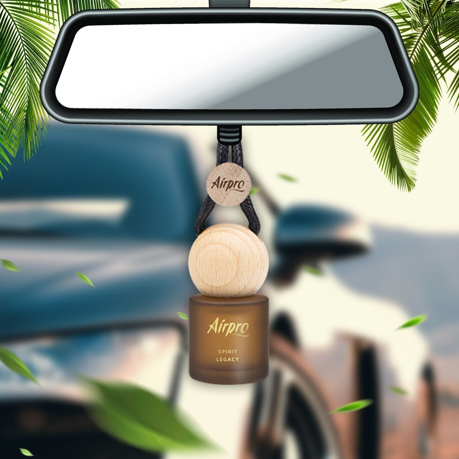 how to use hanging bottle car perfume