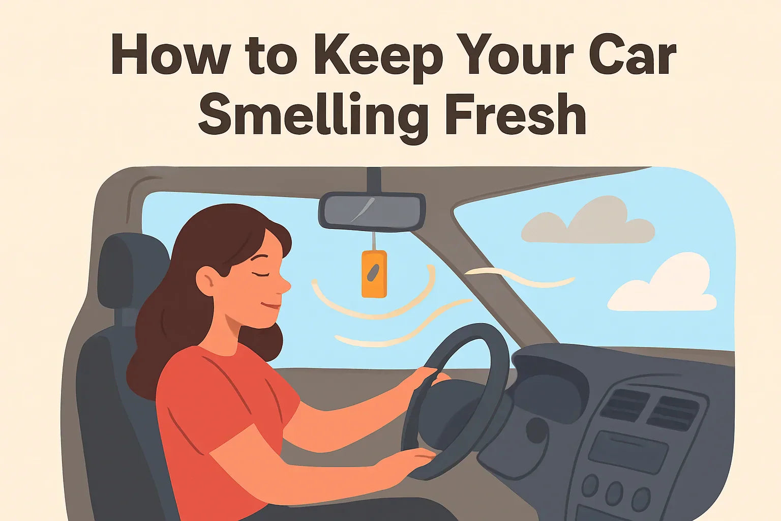 how to keep your car smelling fresh