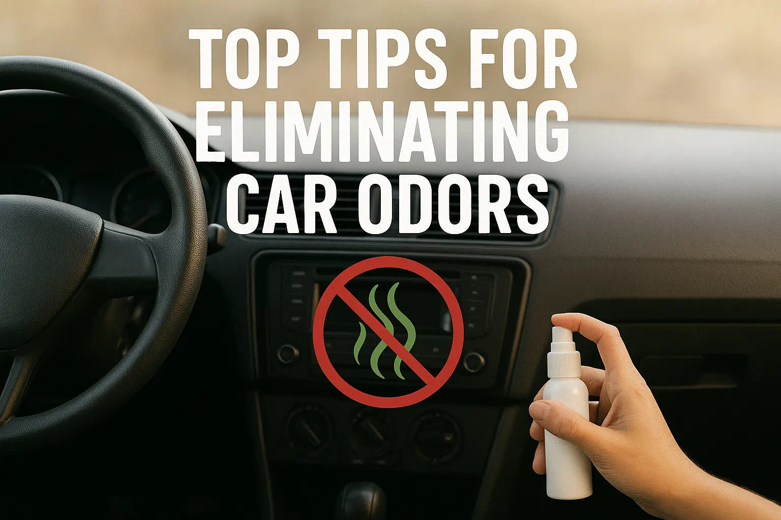How to Get Rid of Car Odors for Good