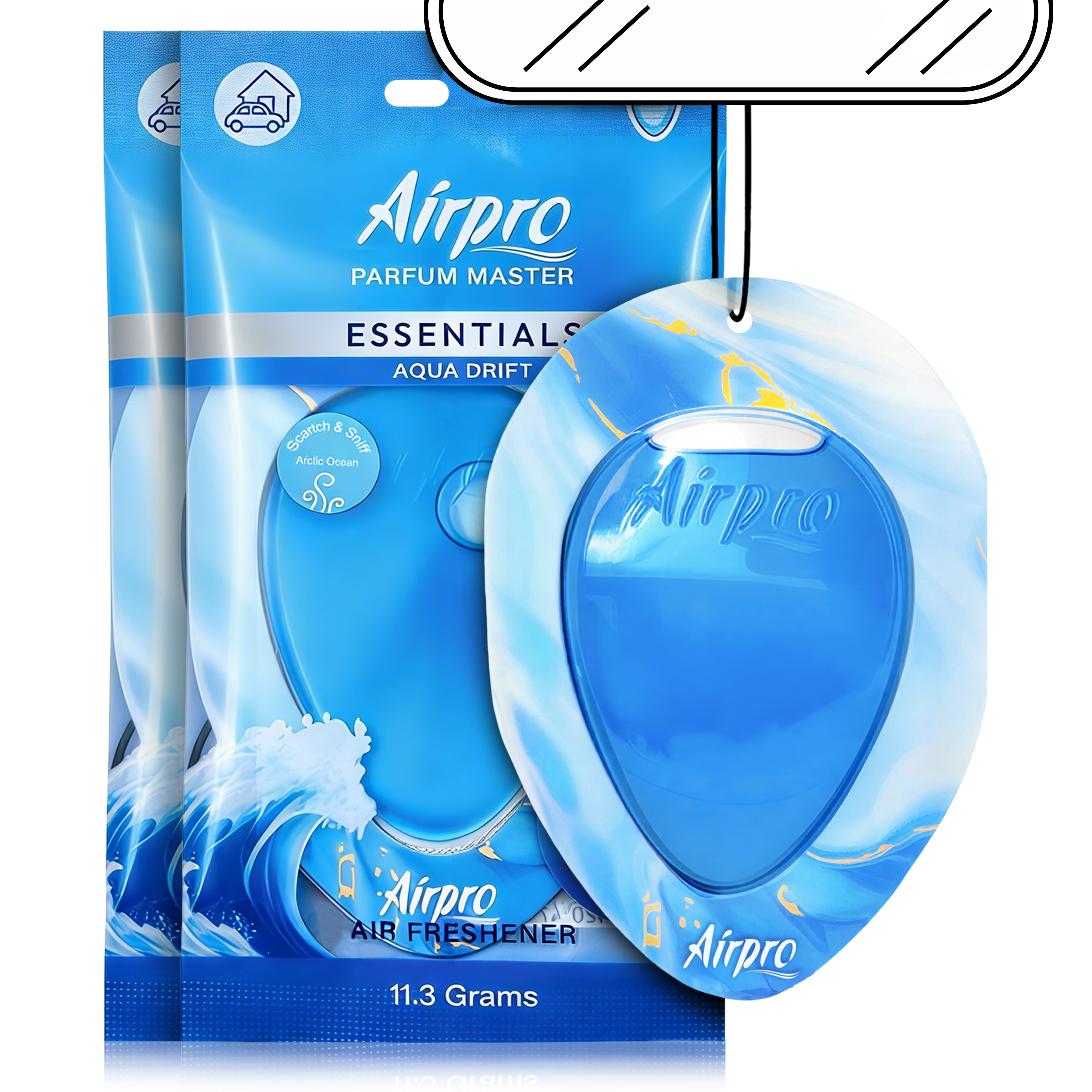 Essentials Aqua Drift (Pack of 2)