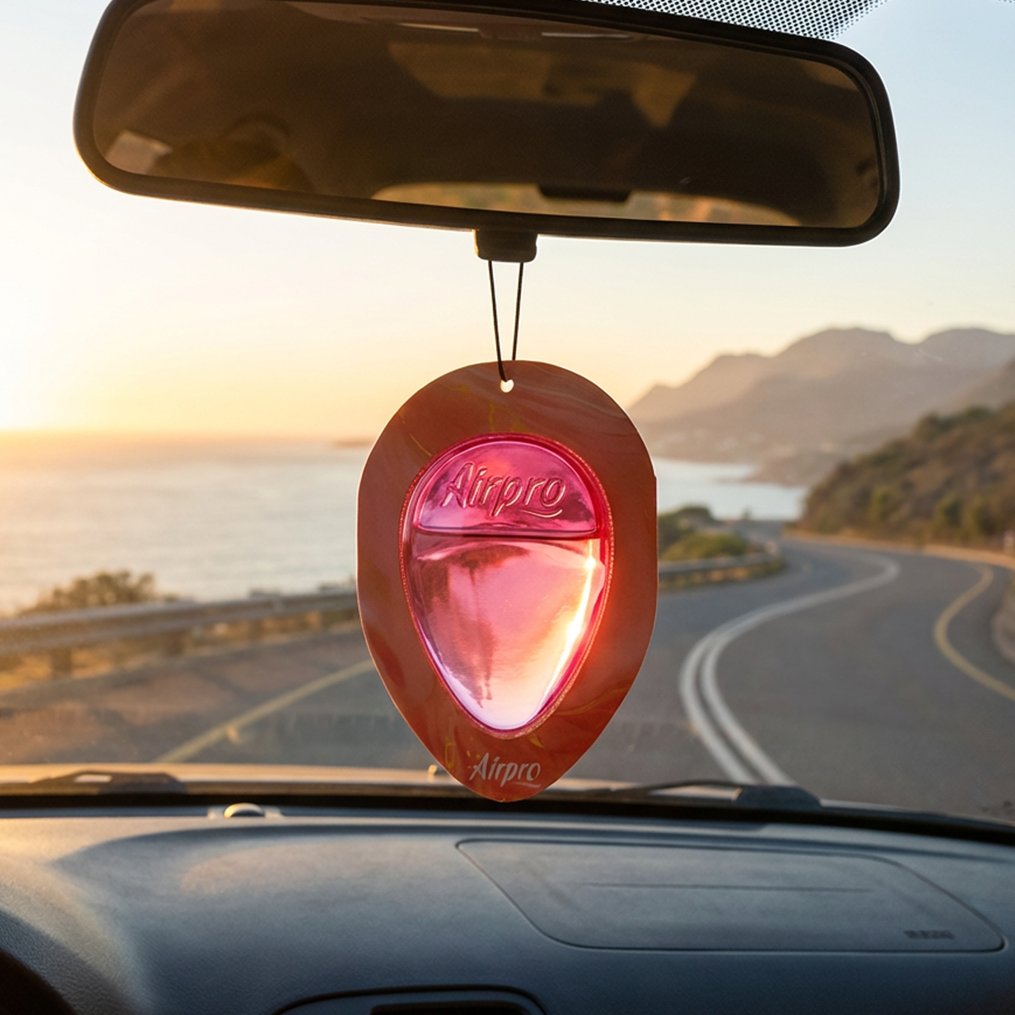 Essentials Hanging Gel Car Air Freshener ( Pack of 2)