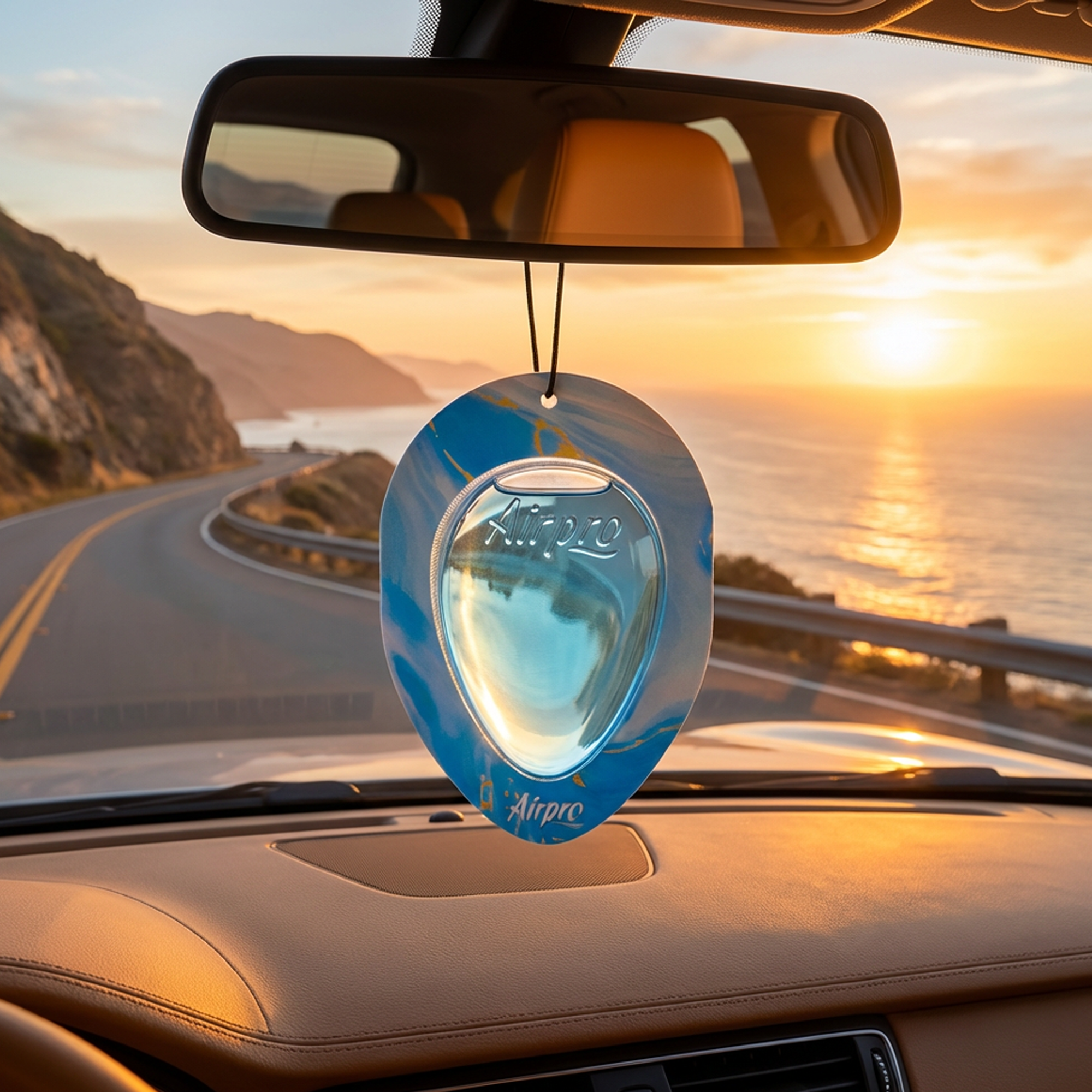 Essentials Hanging Gel Car Air Freshener ( Pack of 2)