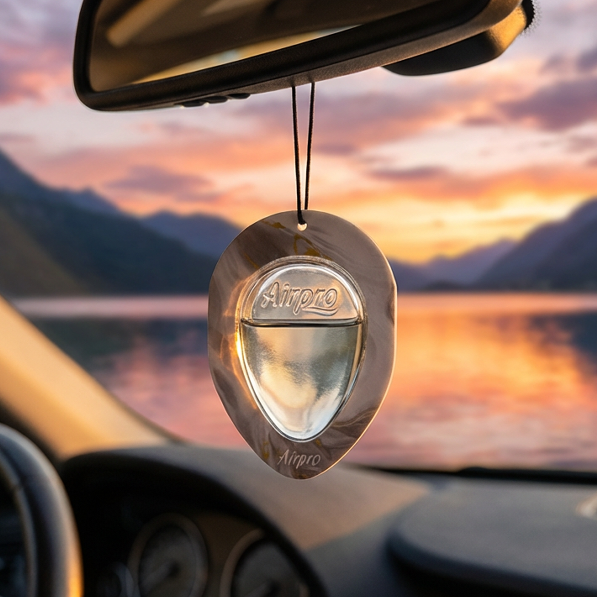 Essentials Hanging Gel Car Air Freshener ( Pack of 2)